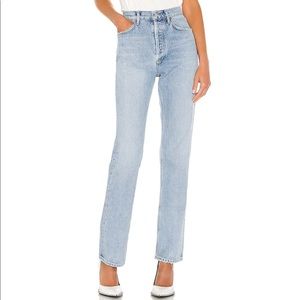 Lana straight agolde jeans